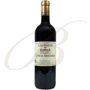 Les Hauts de Lynch-Moussas, 2ème vin de Château Lynch-Moussas, 5ème cru Pauillac (Bordeaux), 2019 - Vin Rouge